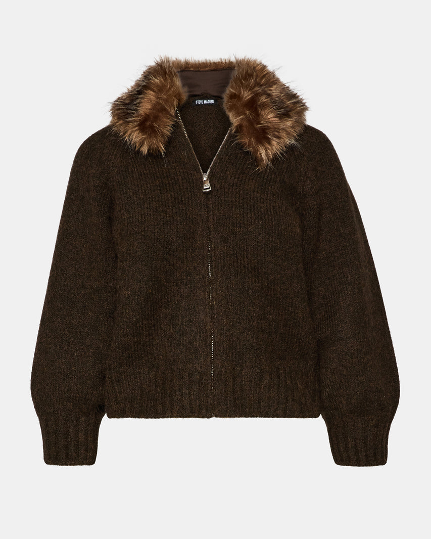 ODESSA SWEATER DARK ESPRESSO - view 8