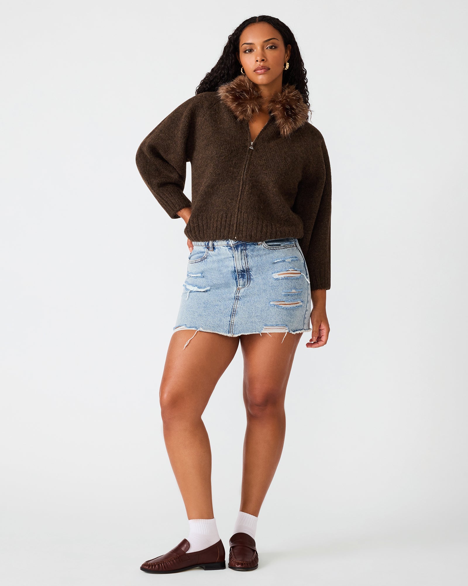 ODESSA SWEATER DARK ESPRESSO - view 6