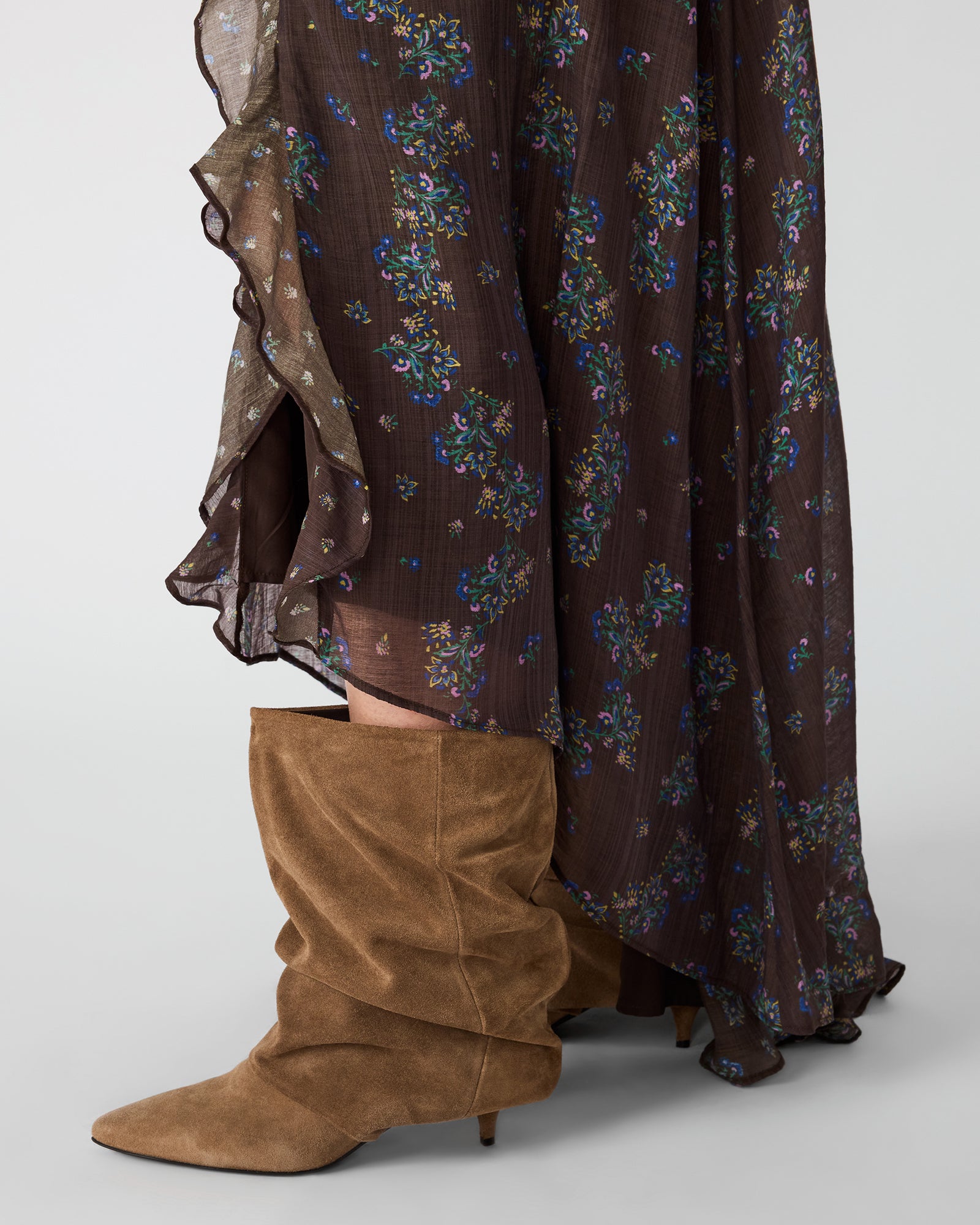 ROSELYN DRESS DARK ESPRESSO - view 5