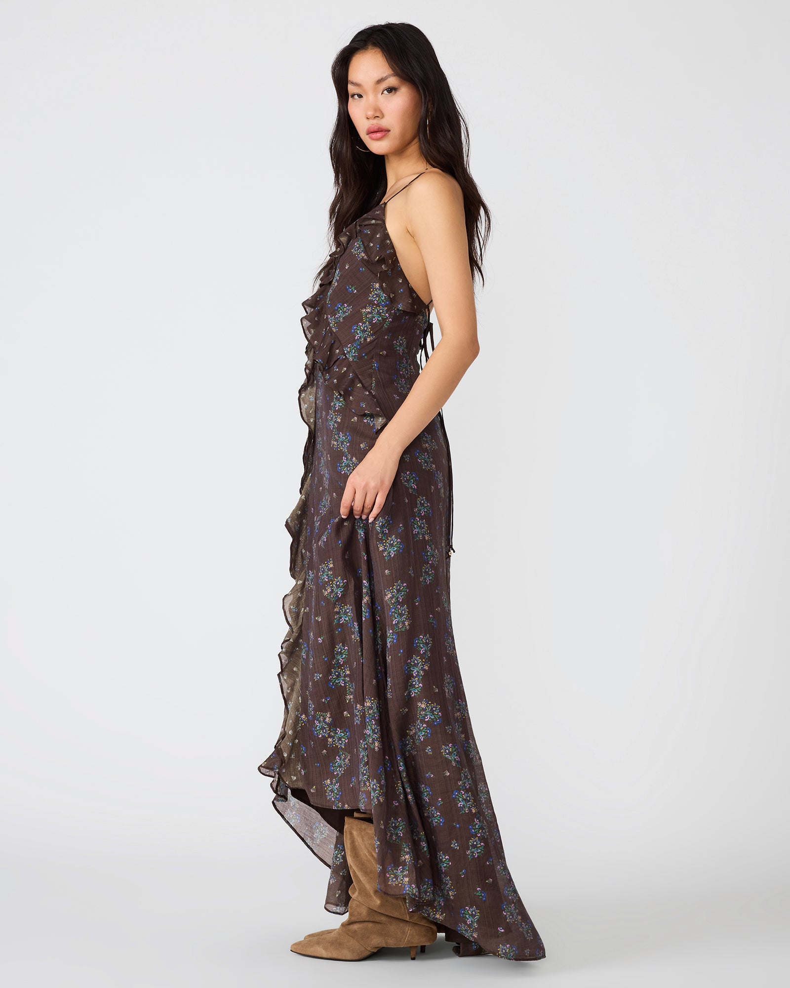 ROSELYN DRESS DARK ESPRESSO - view 2