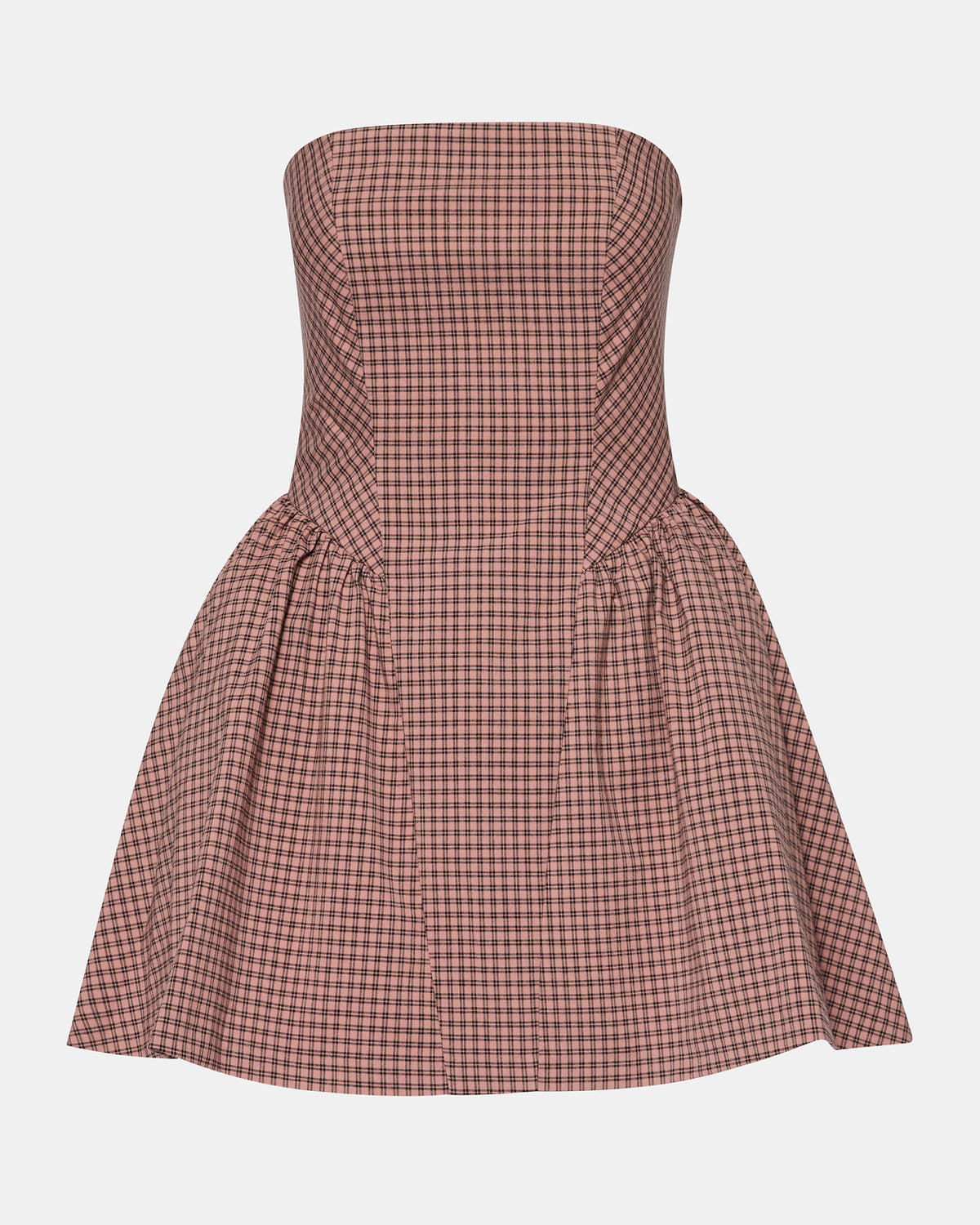 PAULINNA DRESS BLUSH PLAID - view 7