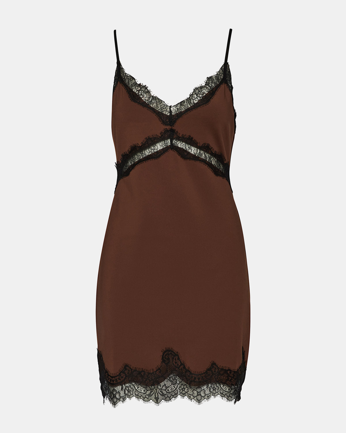 LAURINE DRESS SHAVED CHOCOLATE - view 8