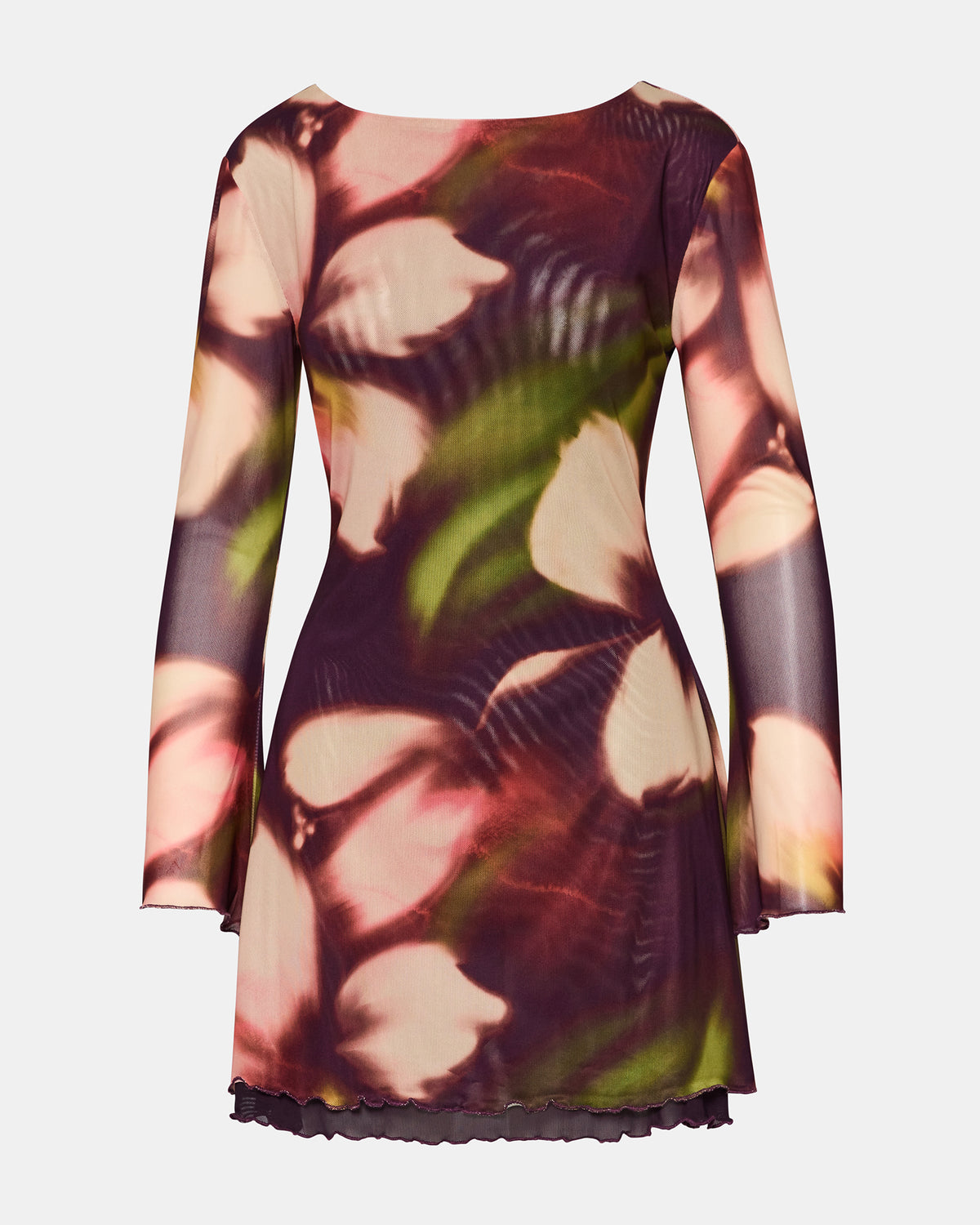 LARISA DRESS BLURRY FLORAL - view 8