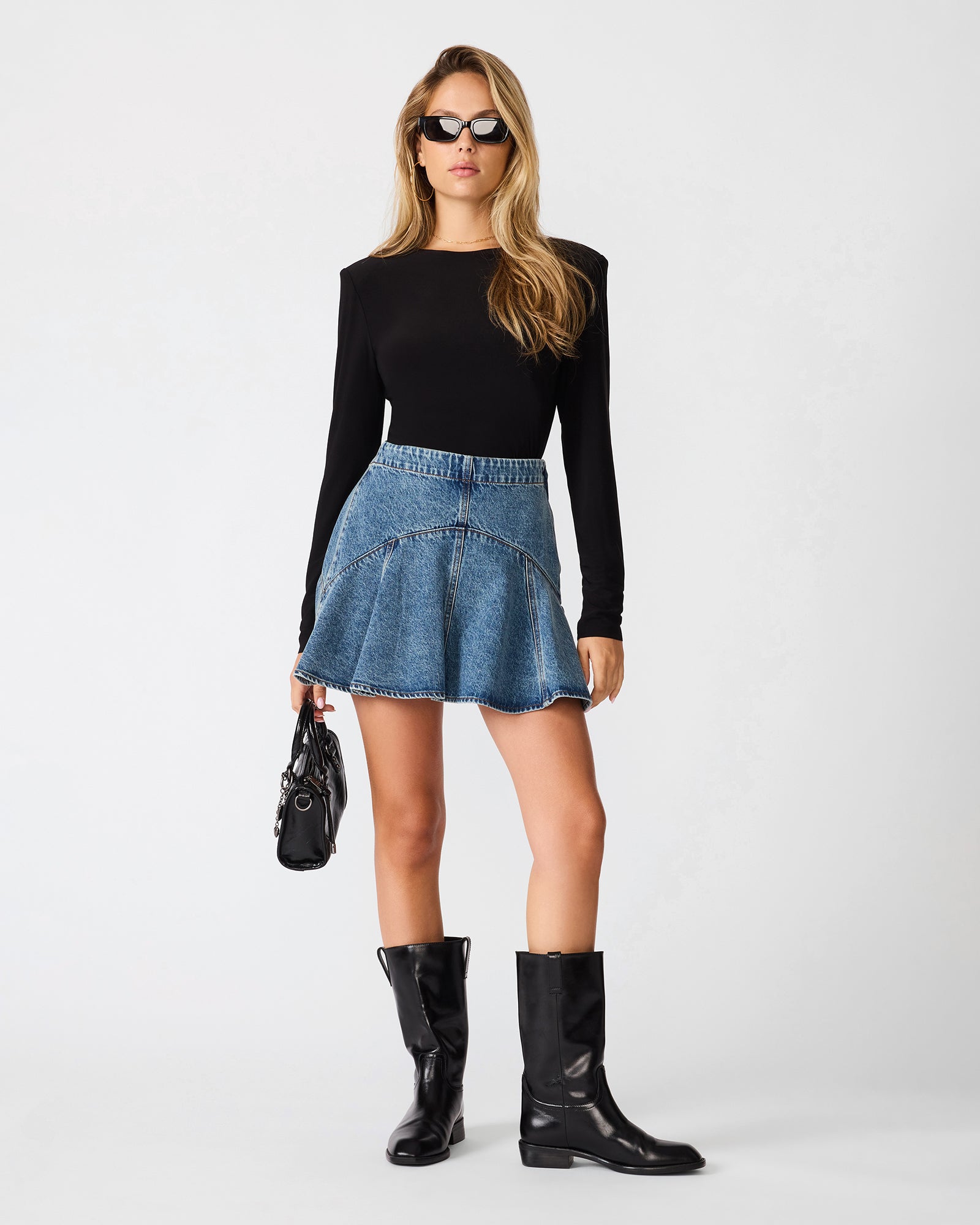 NATALIE SKIRT IMPERIAL BLUE