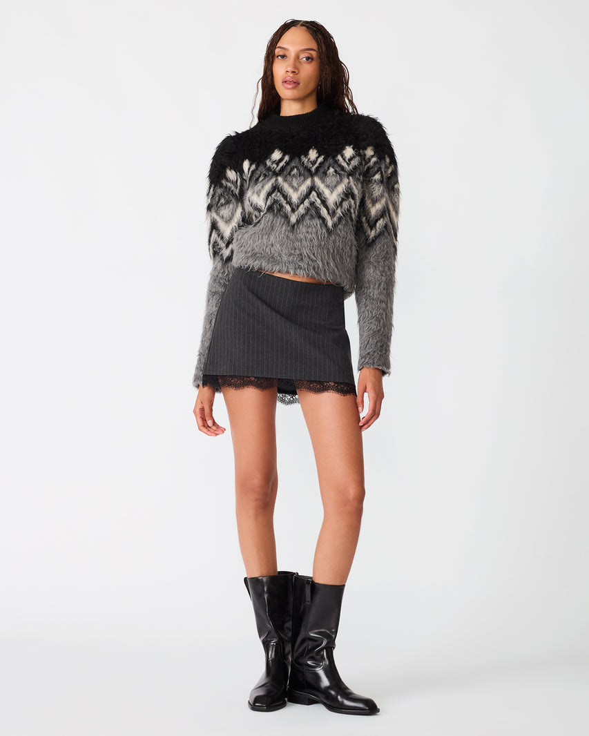 TIFFANIE SKIRT GRIFFIN GREY
