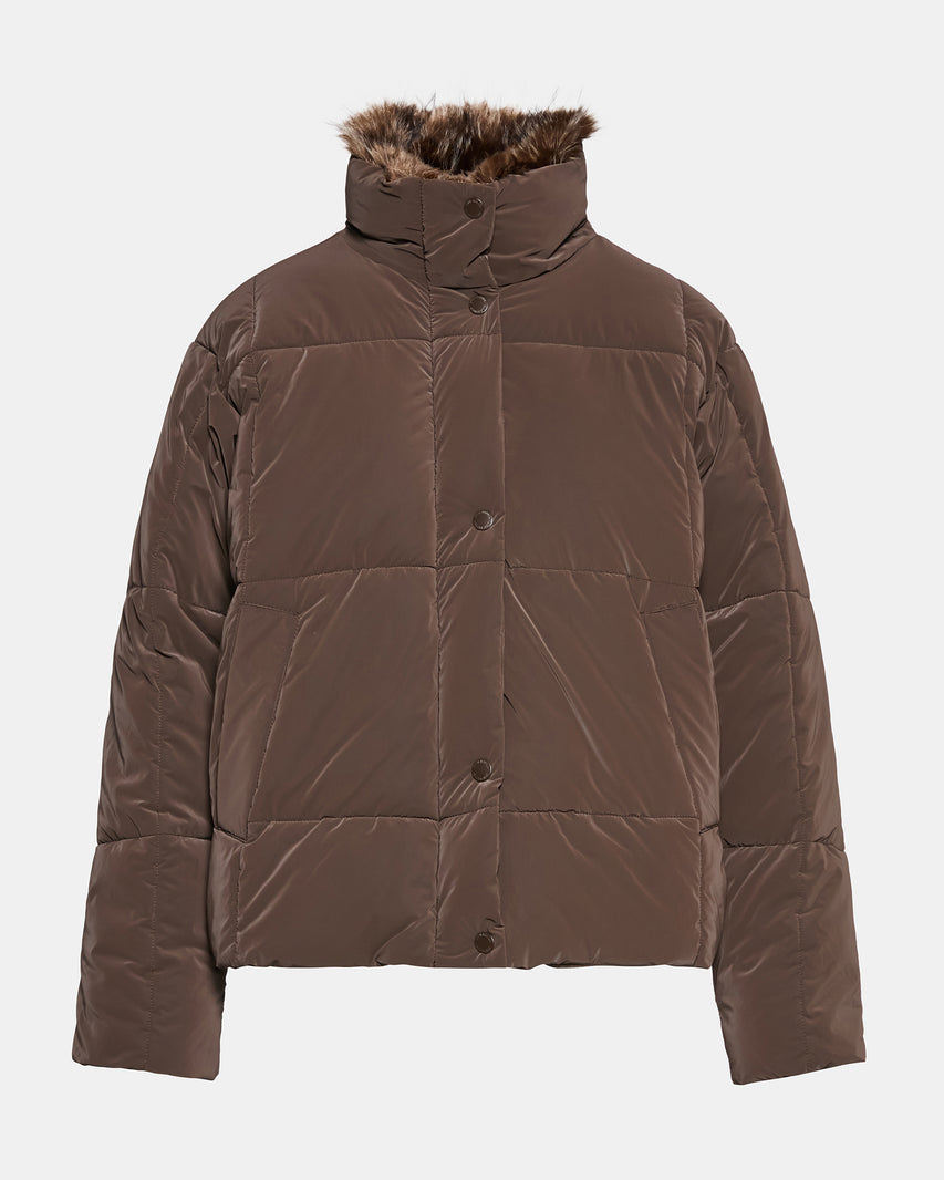 BERWIN COAT DARK TOFFEE - view 8