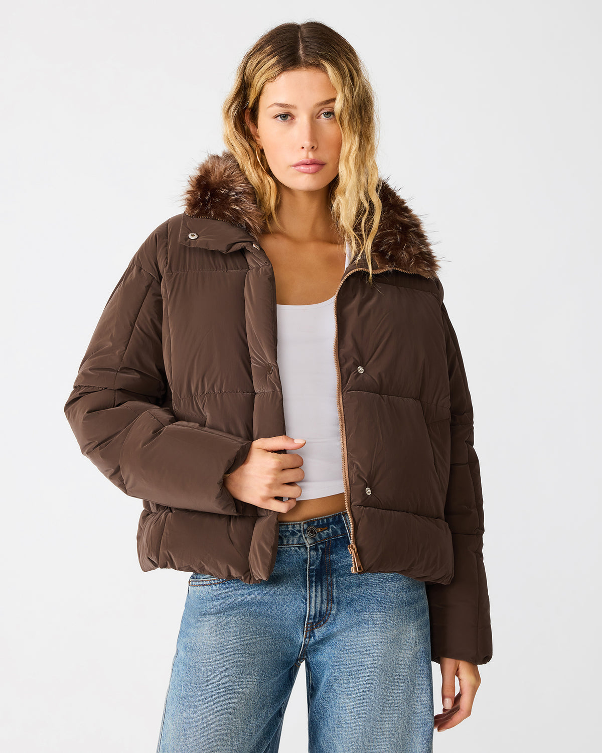 BERWIN COAT DARK TOFFEE - view 2