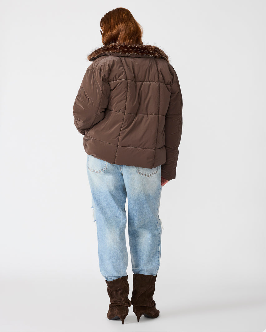 BERWIN COAT DARK TOFFEE - view 7