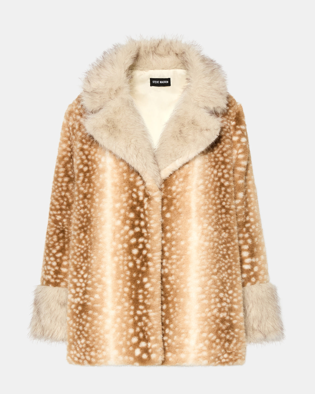 CARMELINA COAT SMOKEY BROWN - view 6