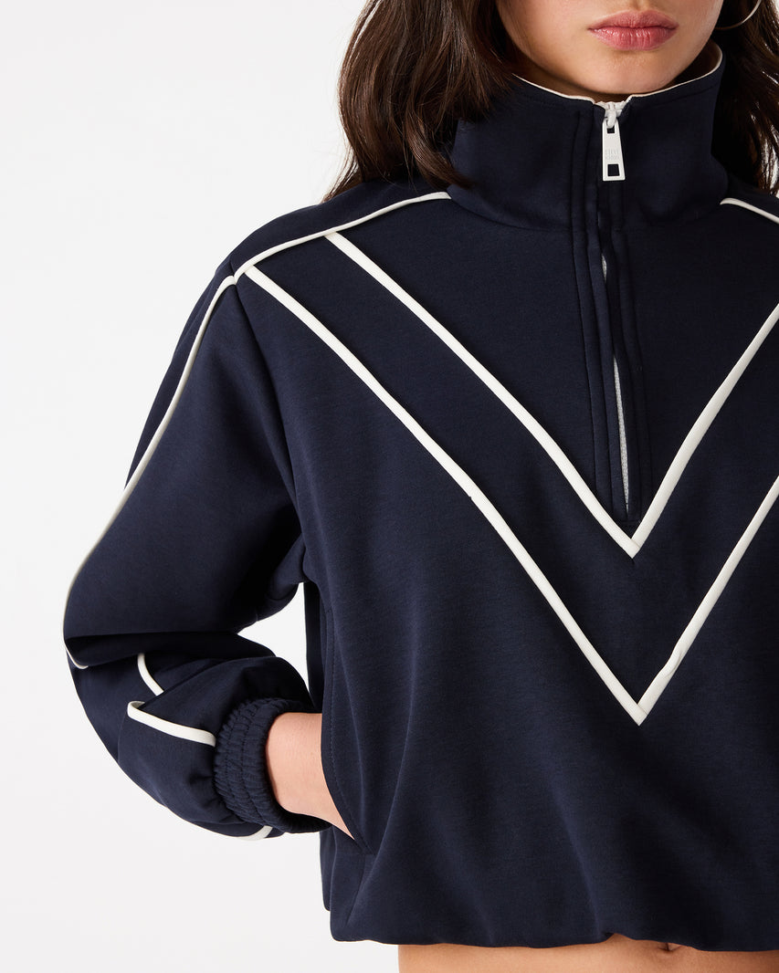 KARLINE KNIT JACKET MIDNIGHT - view 5
