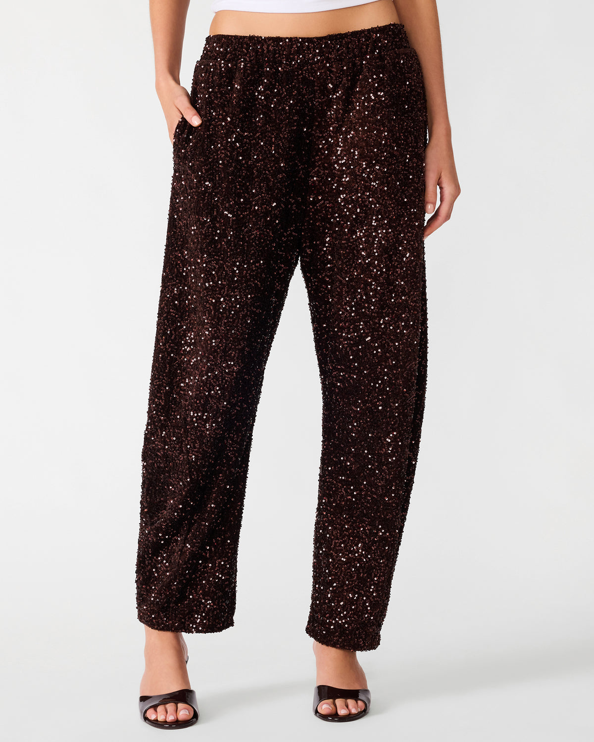 ARLET PANT DARK TOFFEE - view 2
