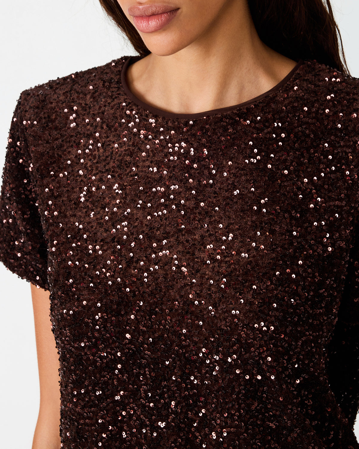 CRESSA TOP DARK TOFFEE - view 4