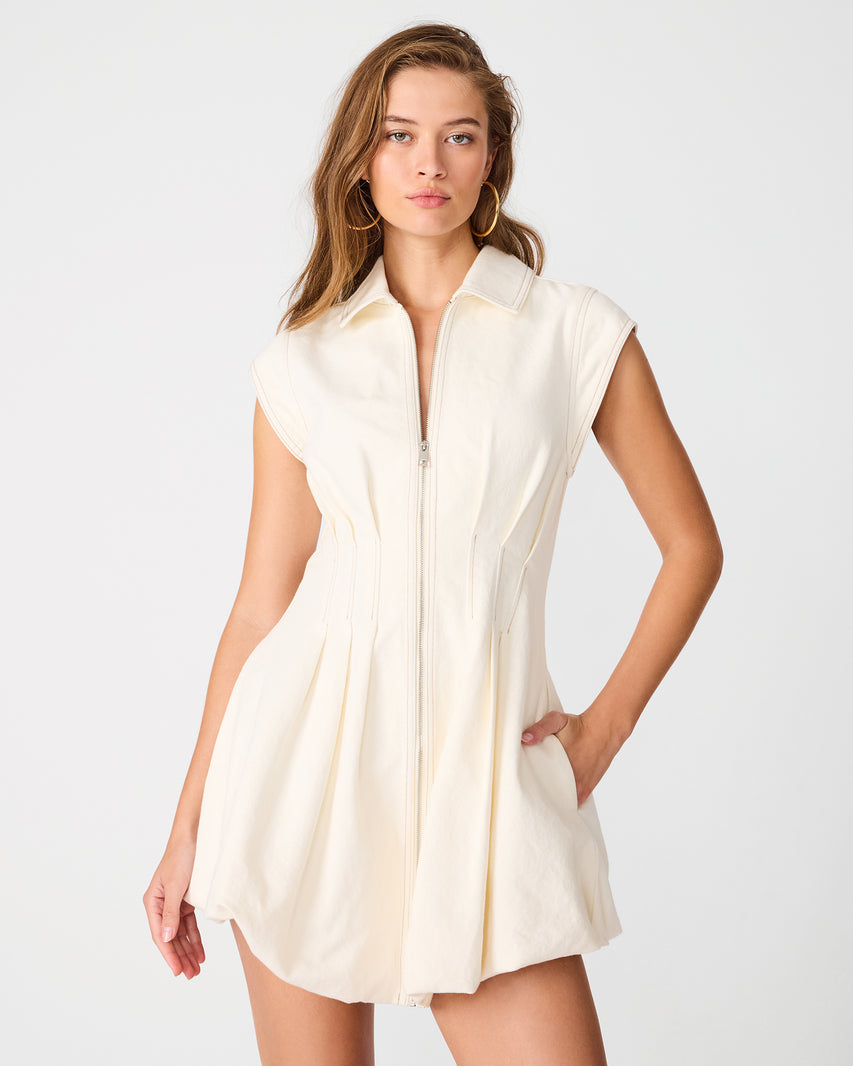 DYANNE DRESS NATURAL - view 4