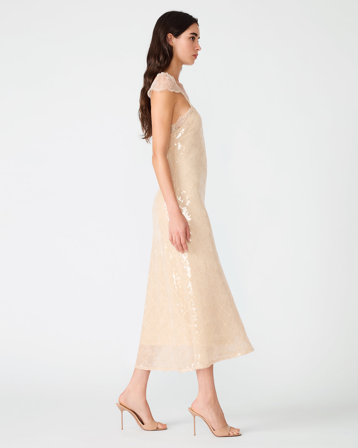 STEFANIA DRESS CHAMPAGNE - view 2