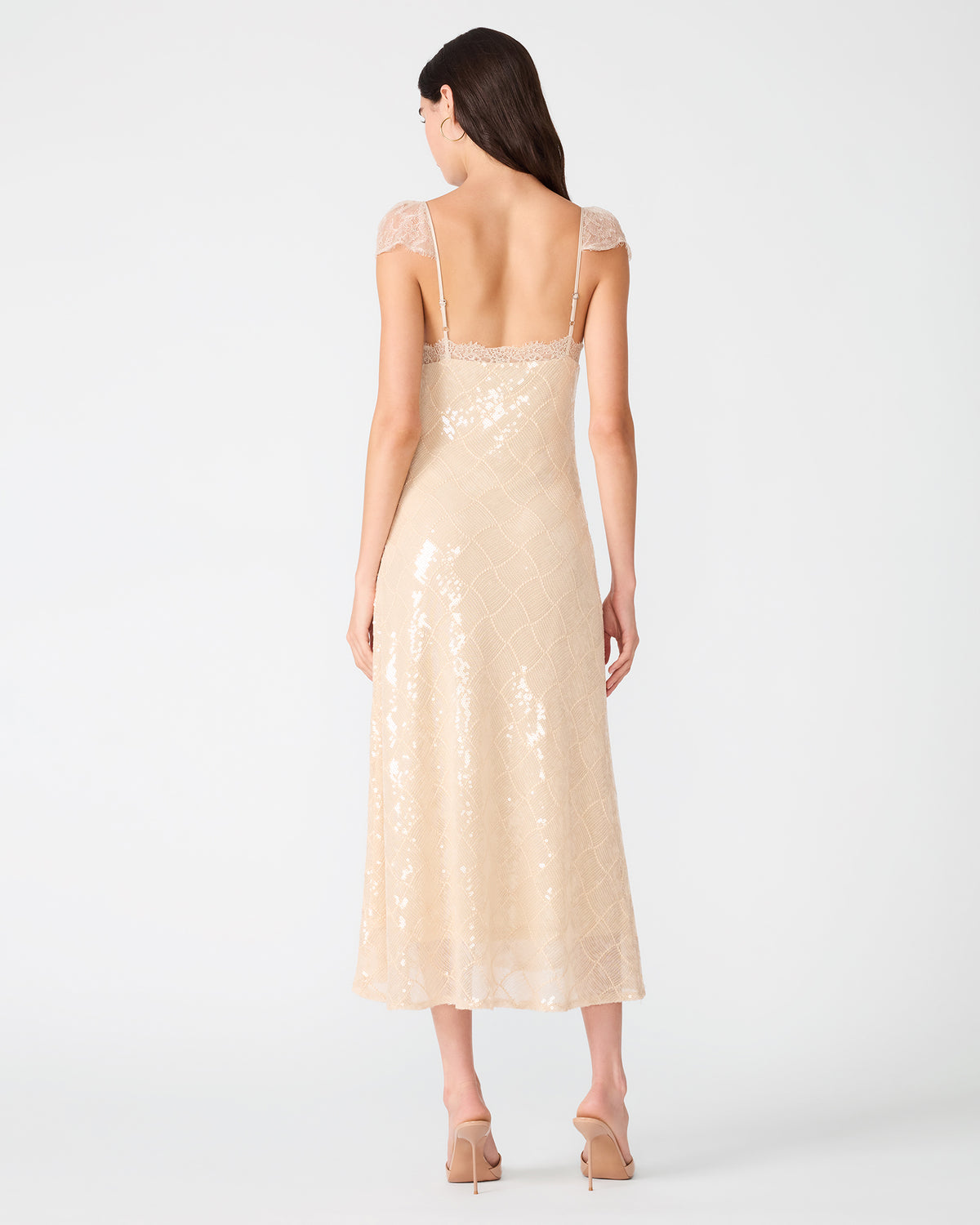 STEFANIA DRESS CHAMPAGNE - view 3