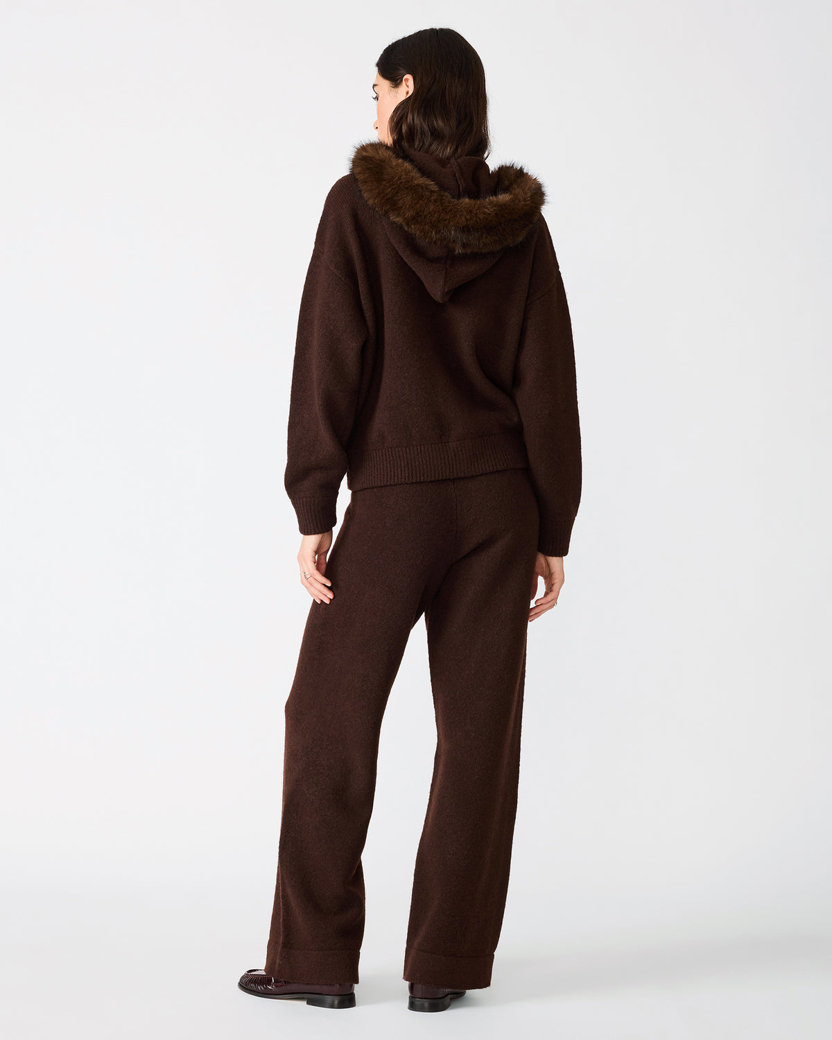ANGELIQUE SWEATER DARK TOFFEE - view 4