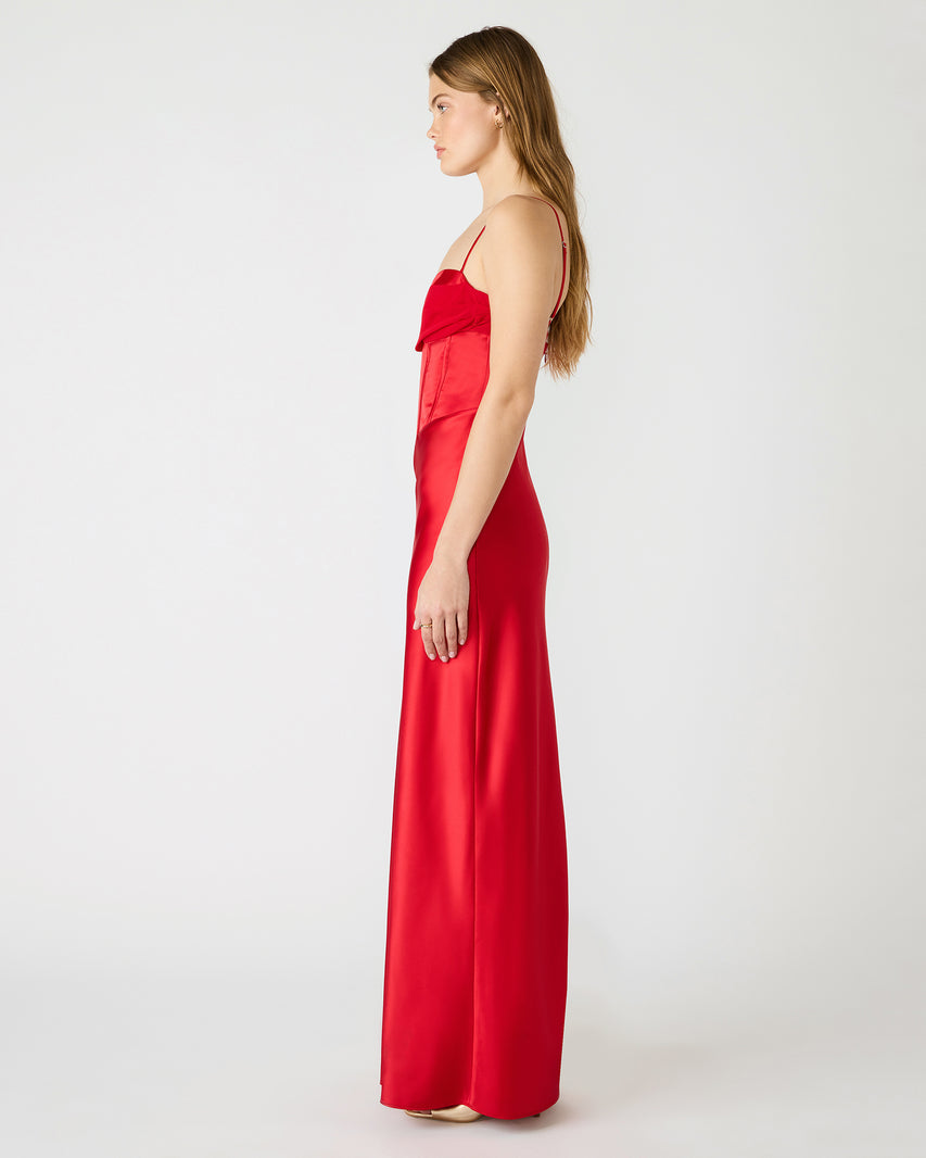 CARMELA DRESS RED