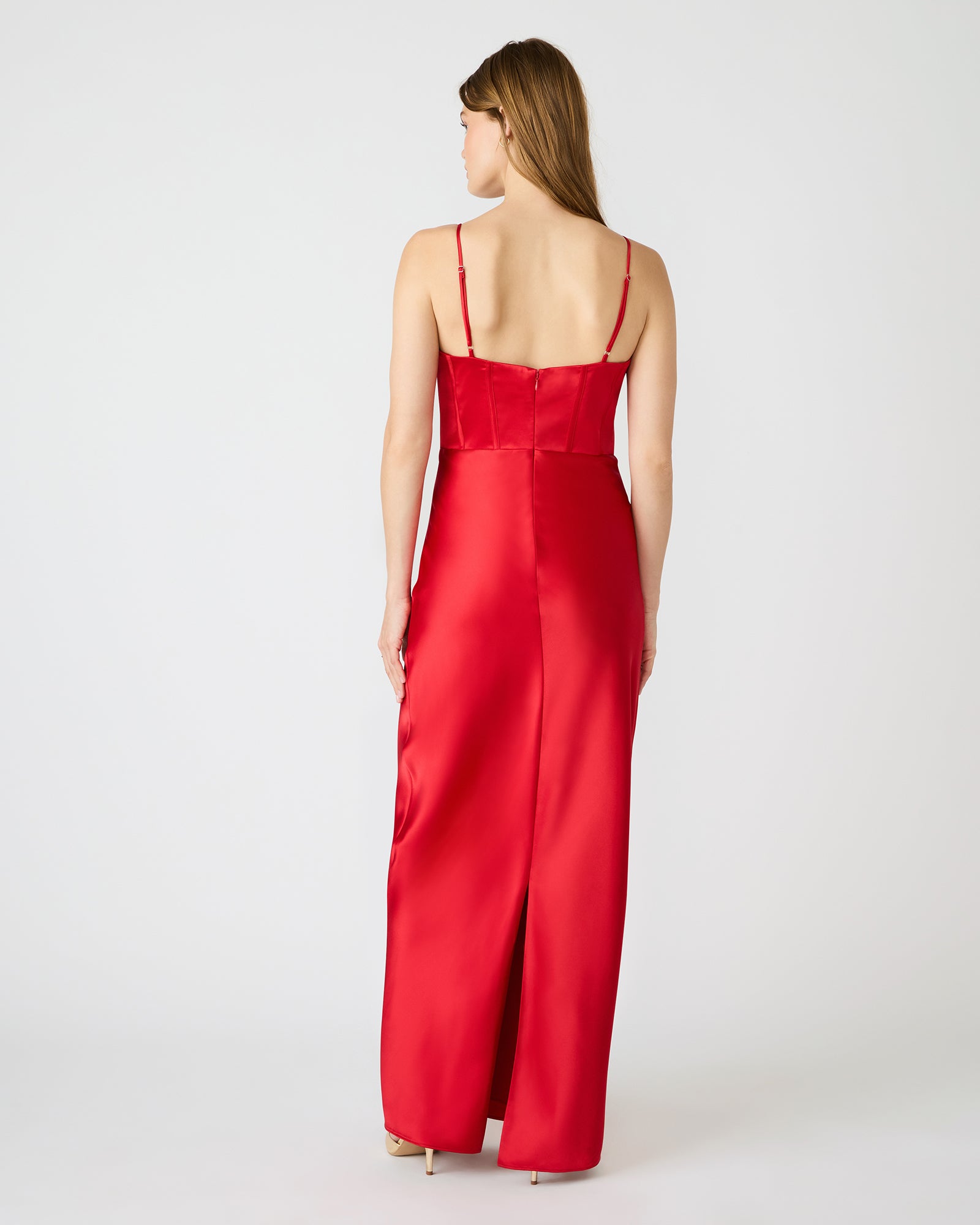 steve madden red dress GIOVANNA DRESS