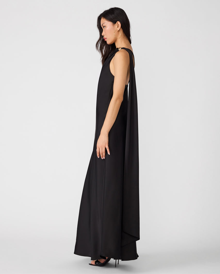 AURORAH DRESS BLACK - view 2