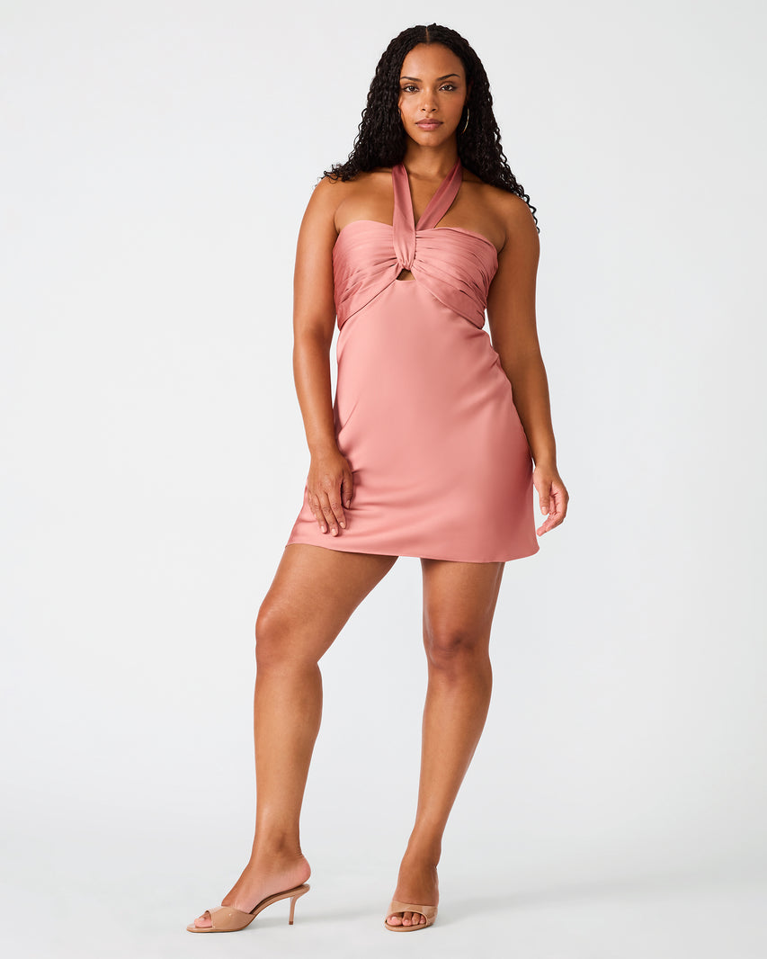EVIANA DRESS ROSE NUDE - view 4
