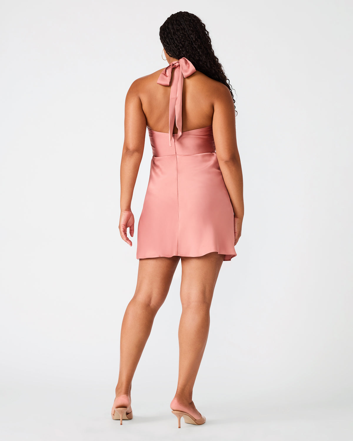 EVIANA DRESS ROSE NUDE - view 5