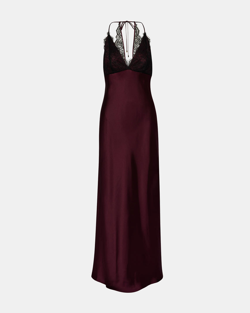 PHIA DRESS DEEP FIG - view 8