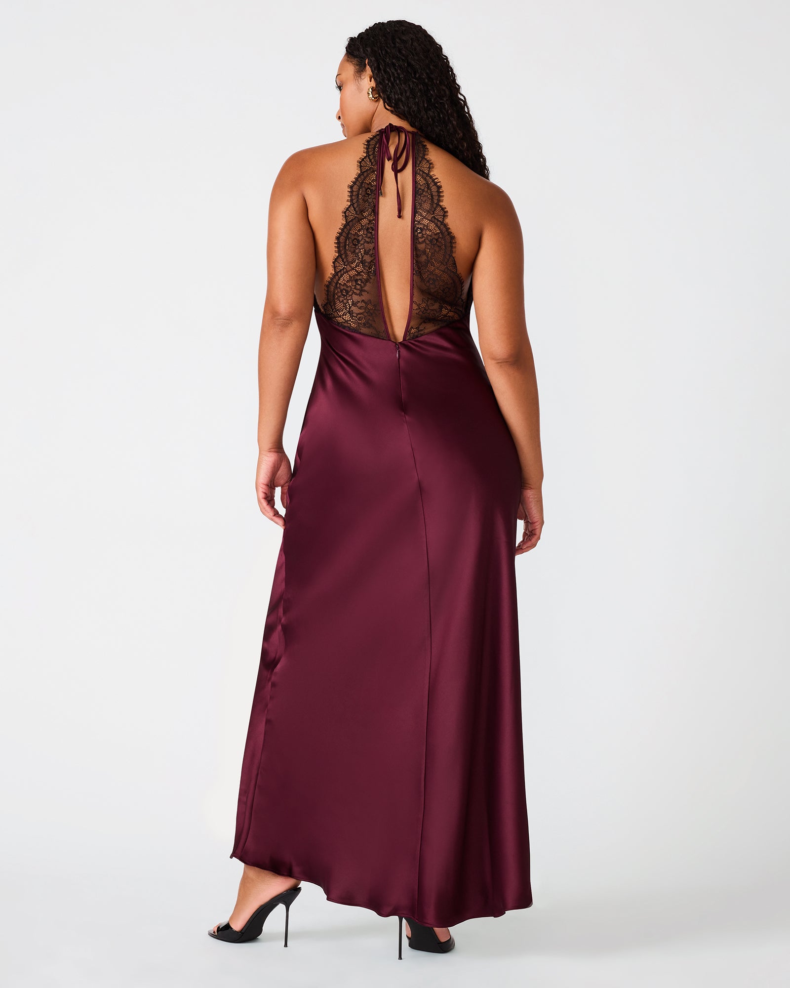 PHIA DRESS DEEP FIG - view 5