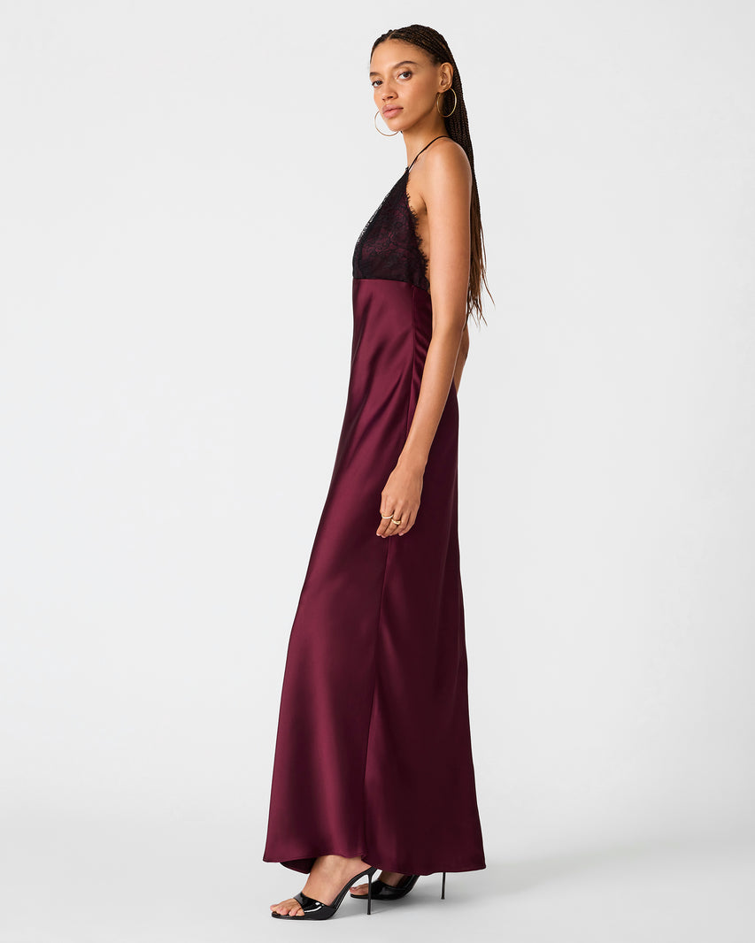 PHIA DRESS DEEP FIG - view 2