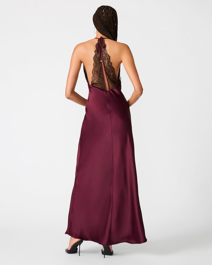 PHIA DRESS DEEP FIG - view 3