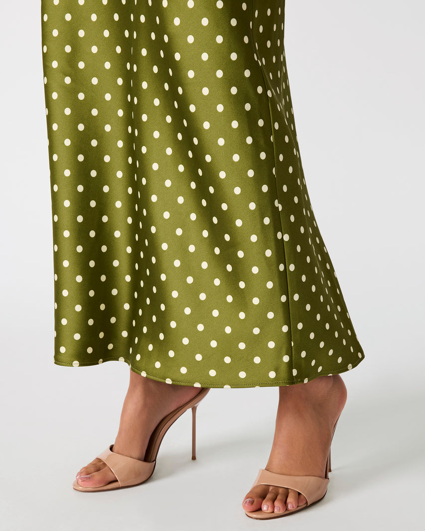 JAIDEN DRESS OLIVE HEATHER - view 5