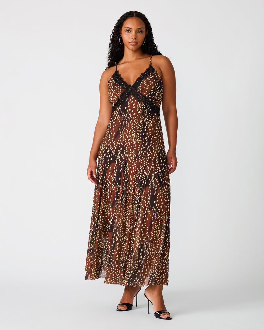 EM DRESS SMOKEY BROWN - view 4