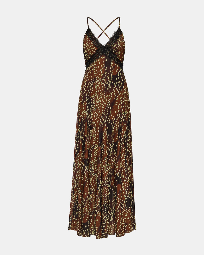 EM DRESS SMOKEY BROWN - view 10