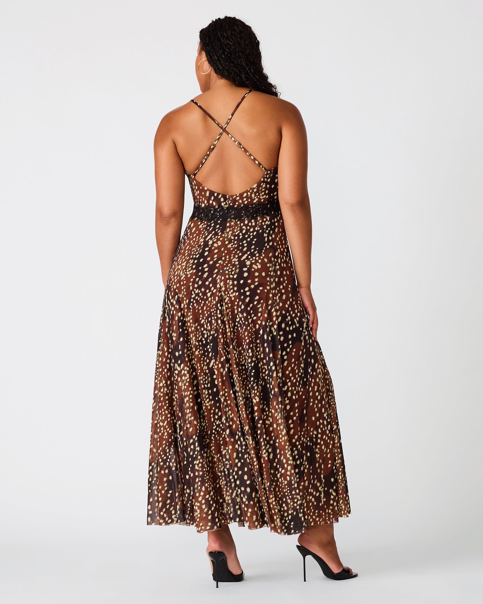EM DRESS SMOKEY BROWN - view 7