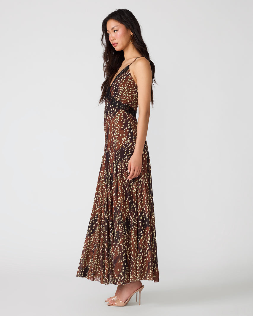 EM DRESS SMOKEY BROWN - view 2