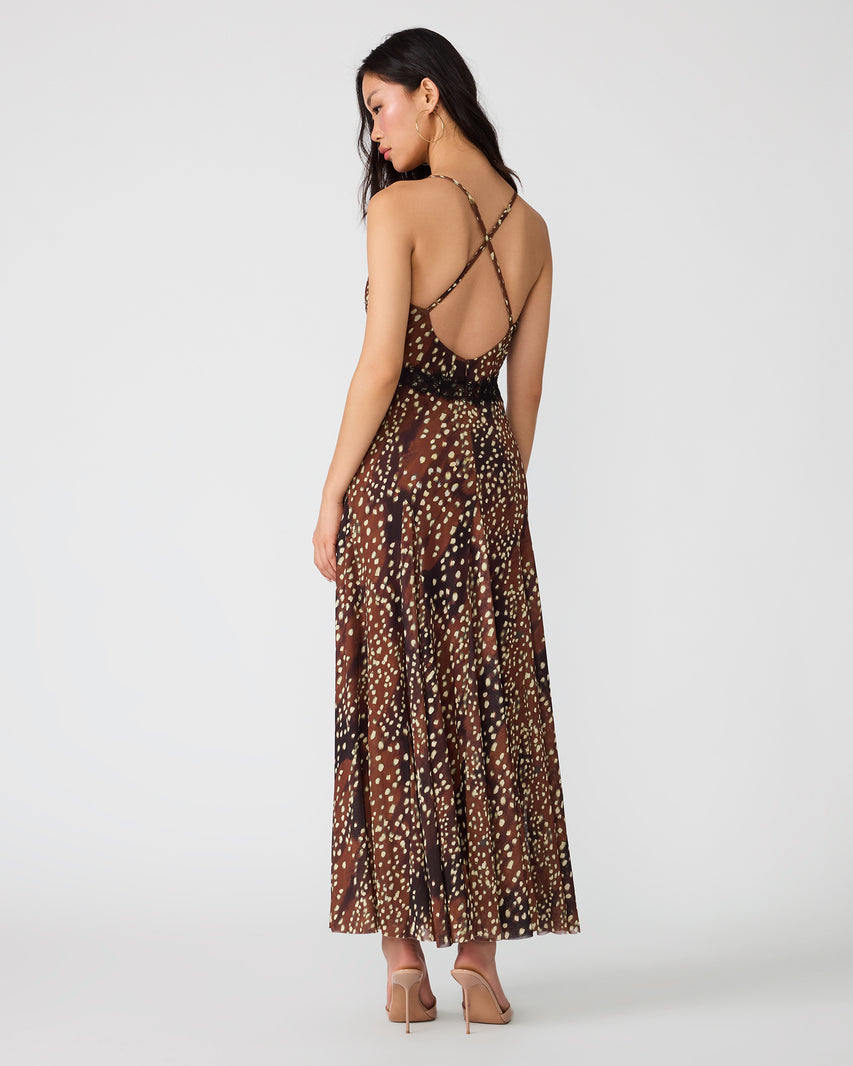 EM DRESS SMOKEY BROWN - view 3
