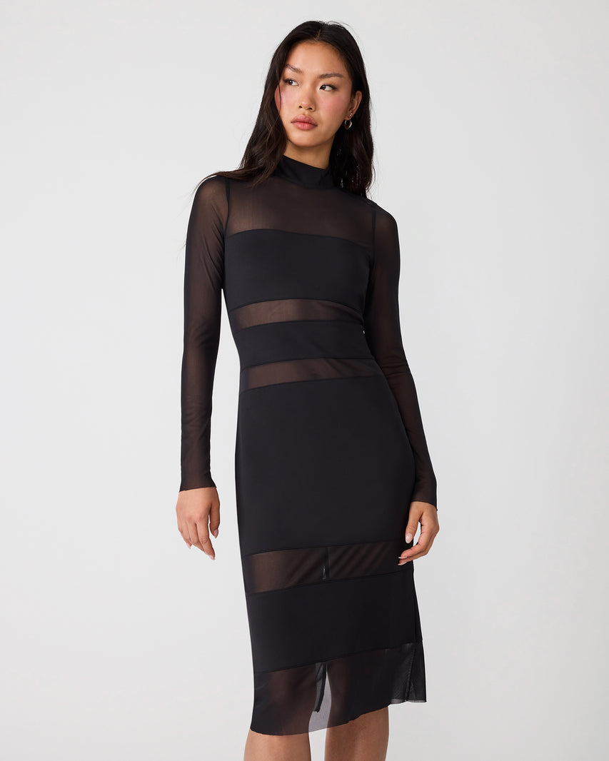 BLAZE DRESS BLACK - view 2