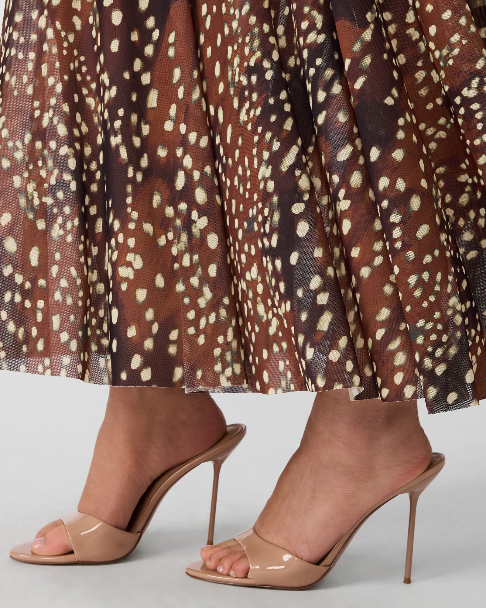 VIVARA DRESS SMOKEY BROWN - view 5