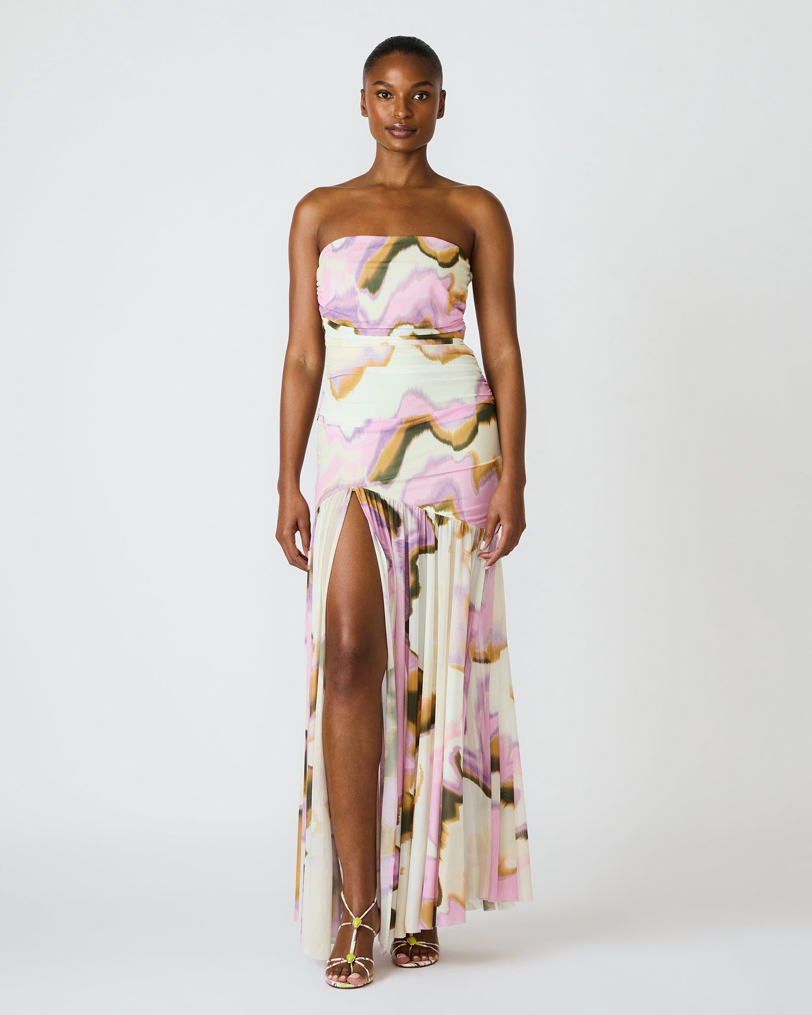 Steve Madden Kerrie Dress in Mint,Pink