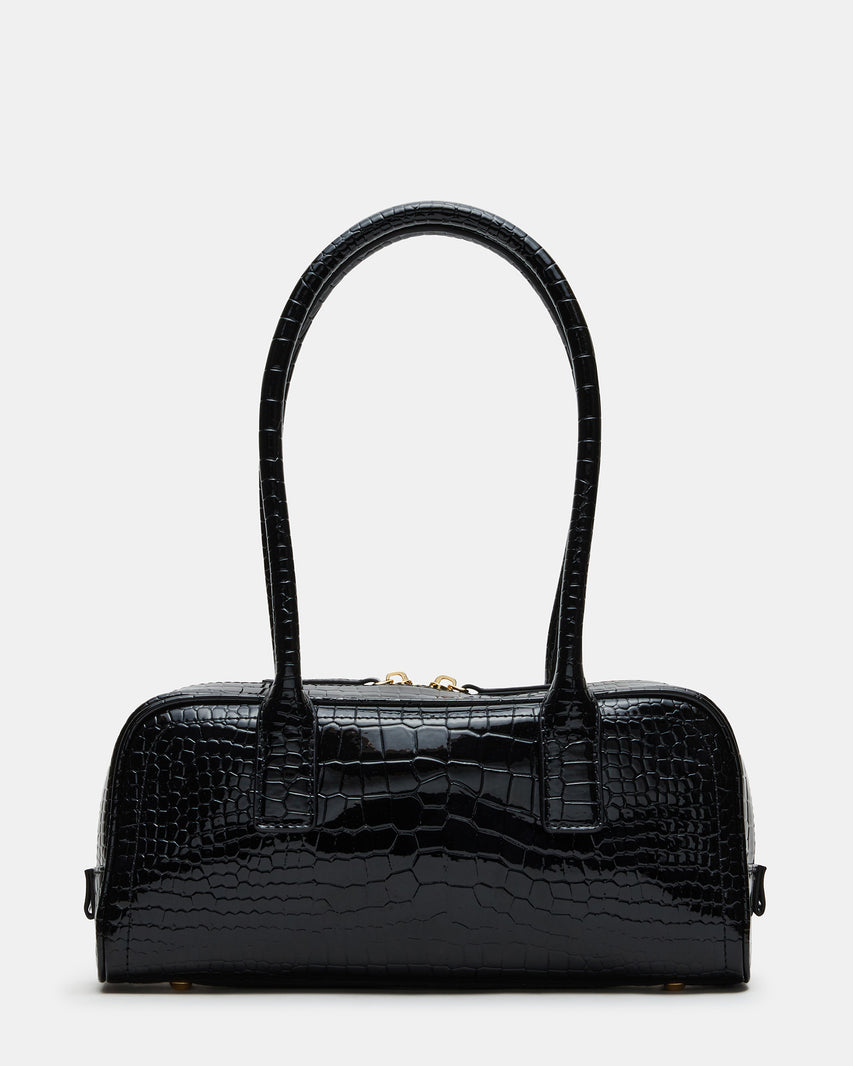 ANISE BAG BLACK CROCODILE