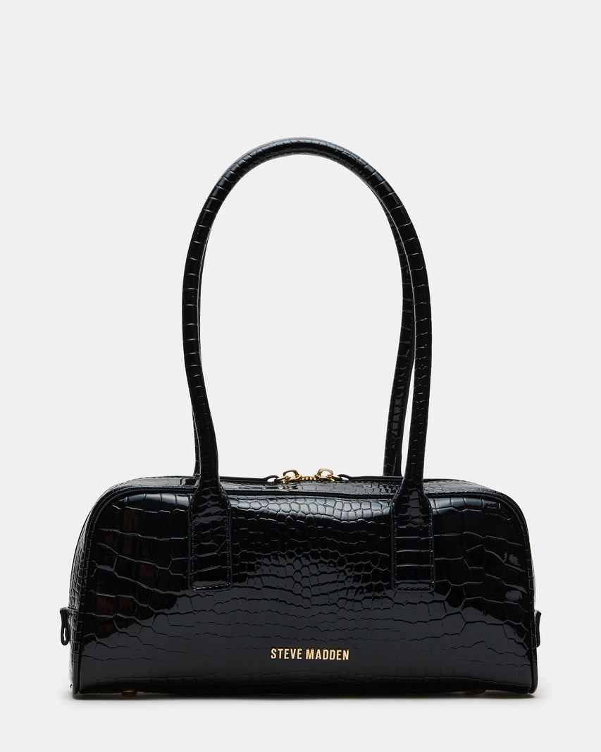 ANISE BAG BLACK CROCODILE