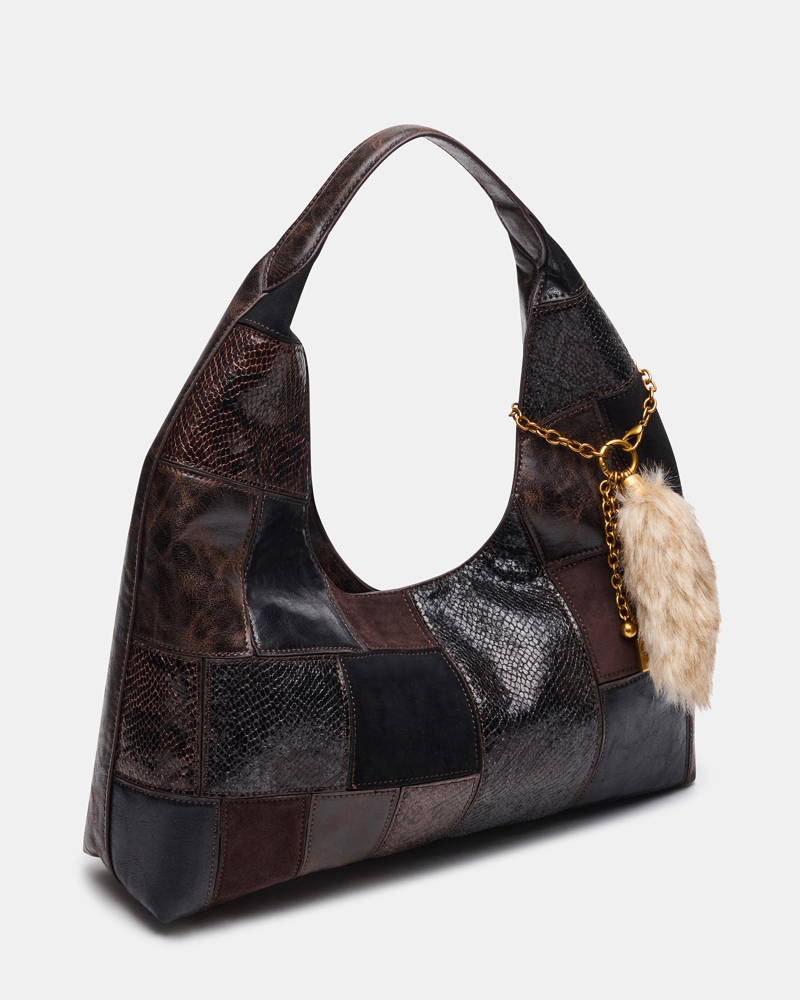 AURRA PATCHWORK BAG DARK MULTI - view 4