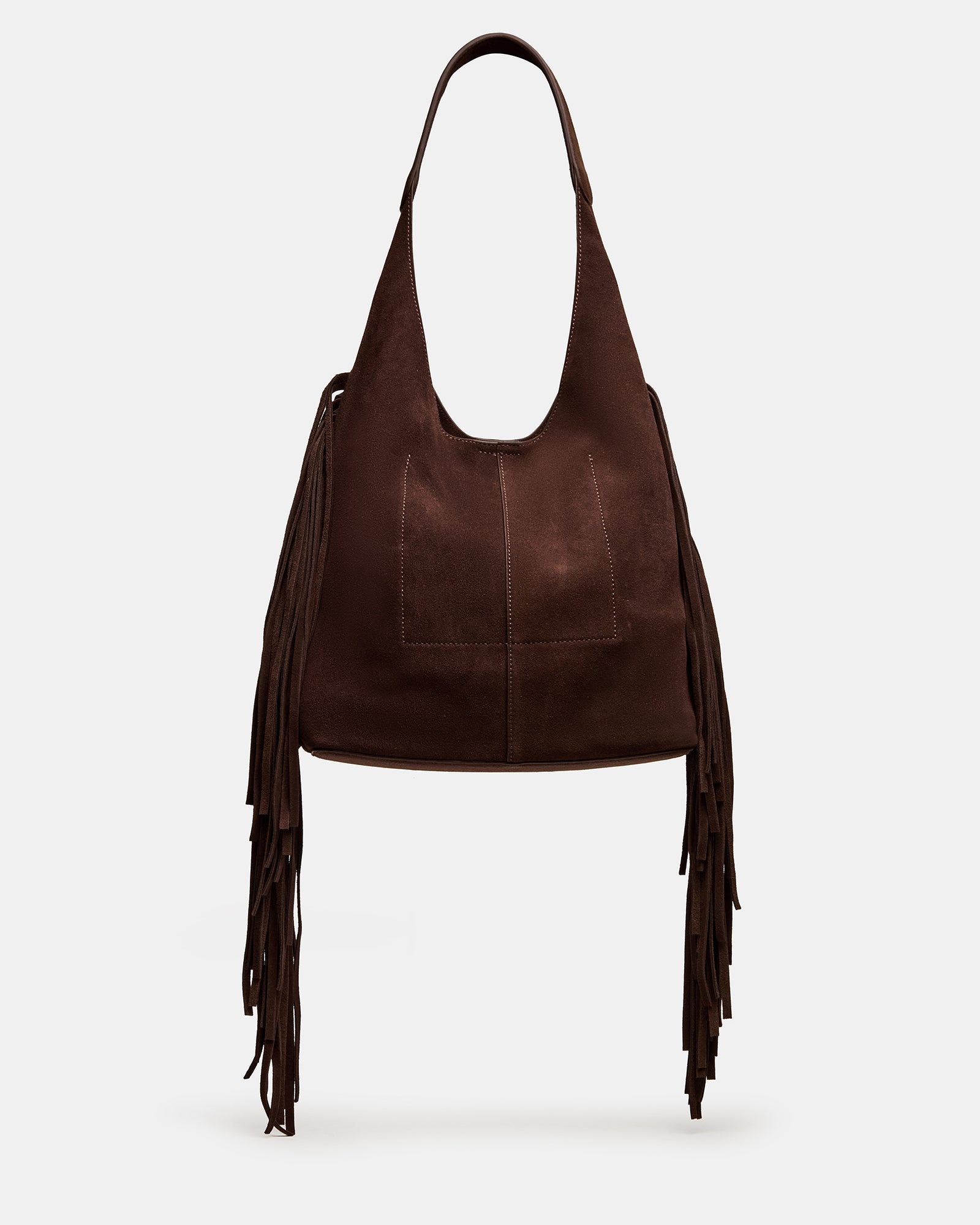AUTUMN FRINGE BAG CHOCOLATE - view 8