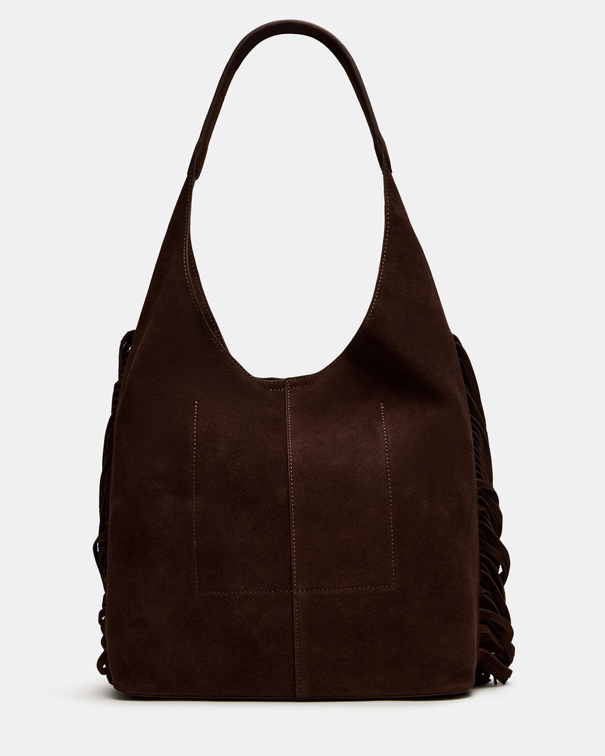 AUTUMN FRINGE BAG CHOCOLATE - view 9