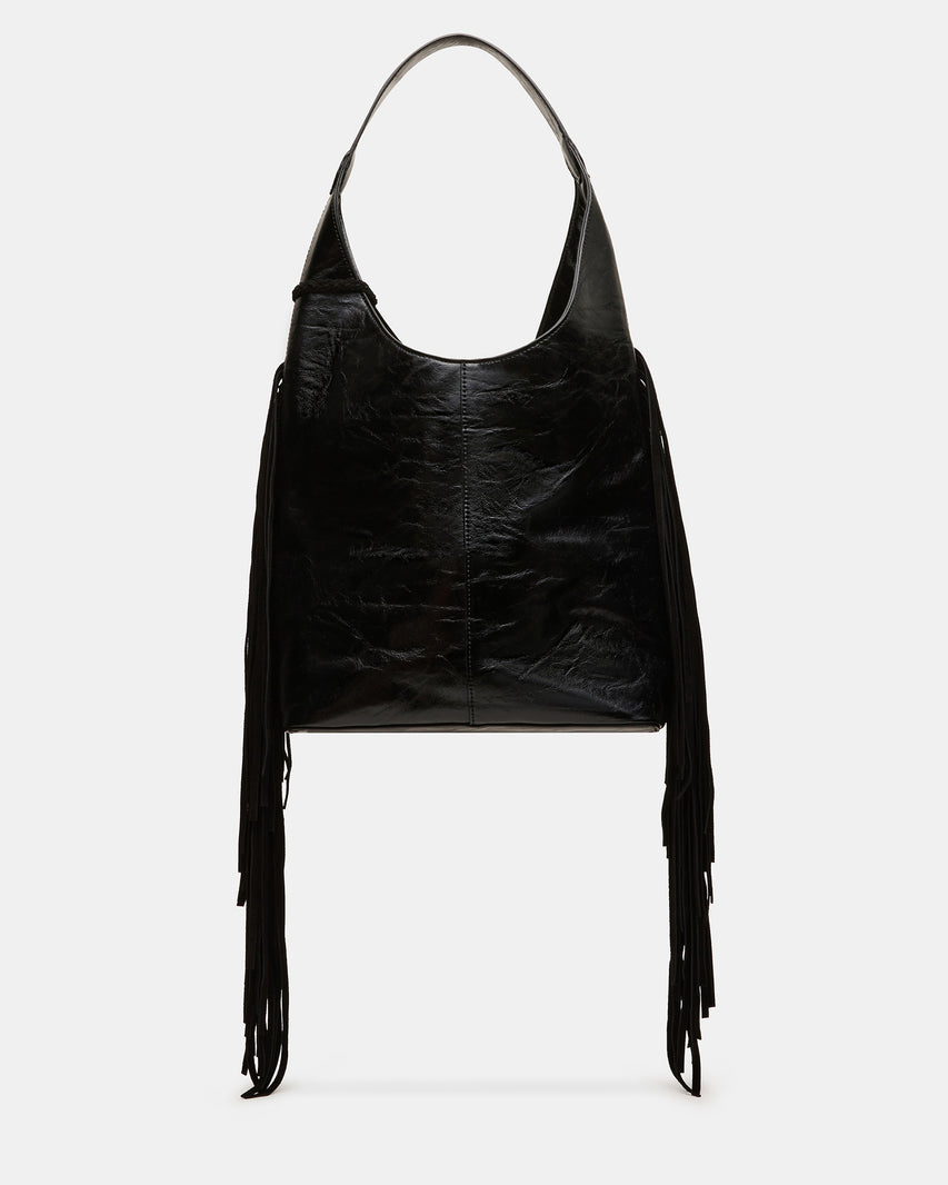 AUTUMN FRINGE BAG BLACK - view 6