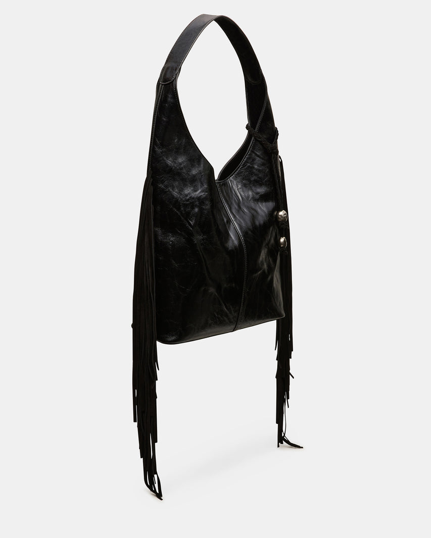 AUTUMN FRINGE BAG BLACK - view 4