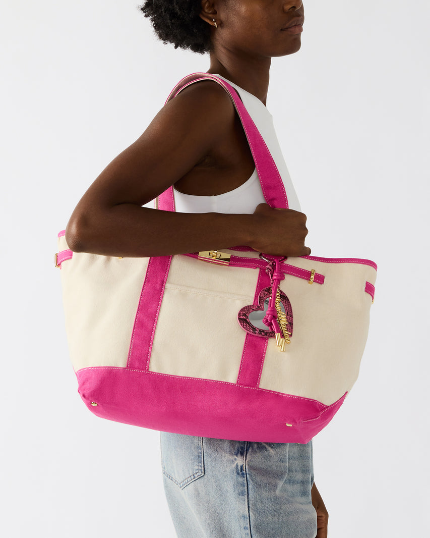 BOAT BAG HOT PINK