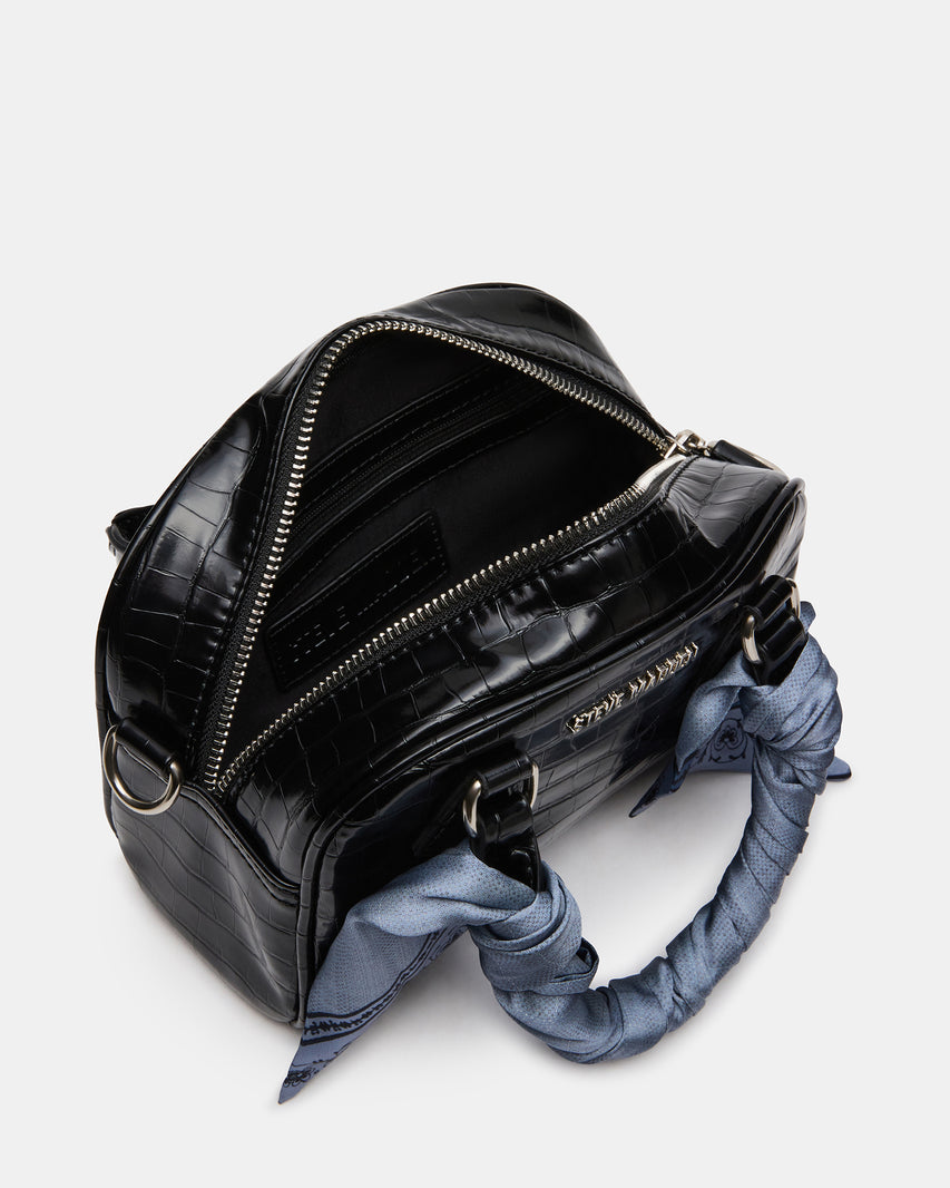 BRAYLA BAG BLACK CROCODILE - view 5