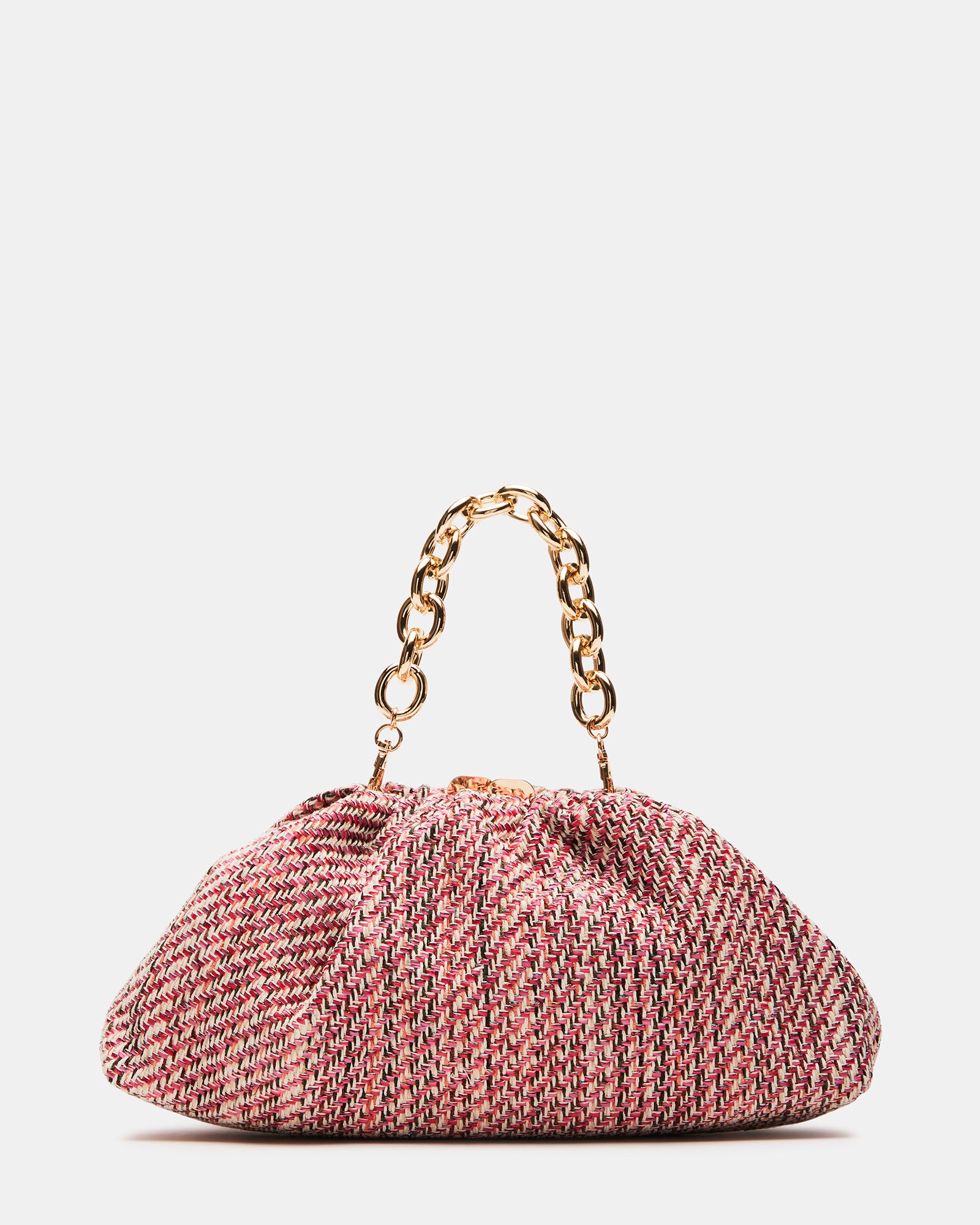 Steve Madden S Keen Patent Box Bag in Red | Lyst