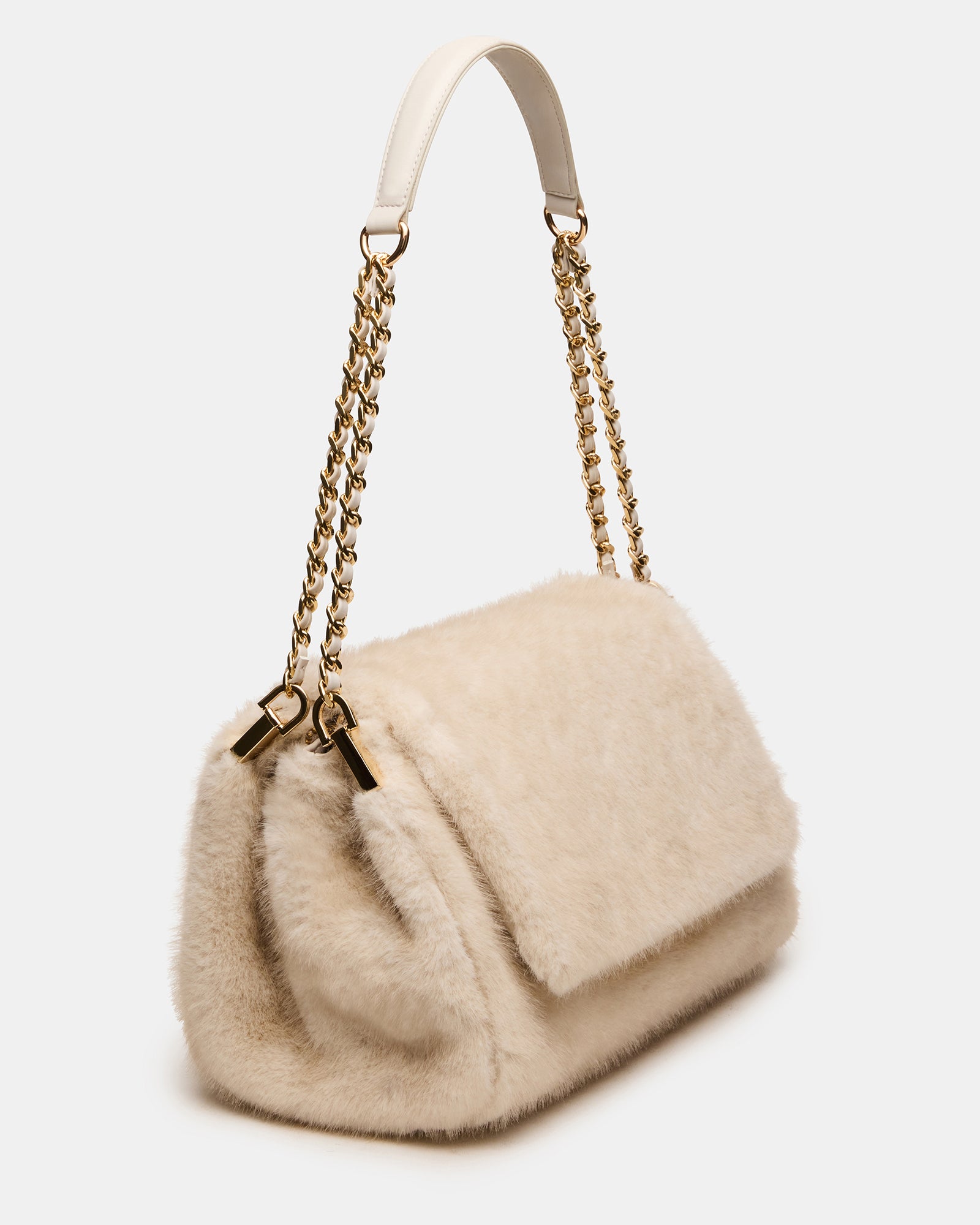 COLETTE BAG FAUX FUR NATURAL - view 5