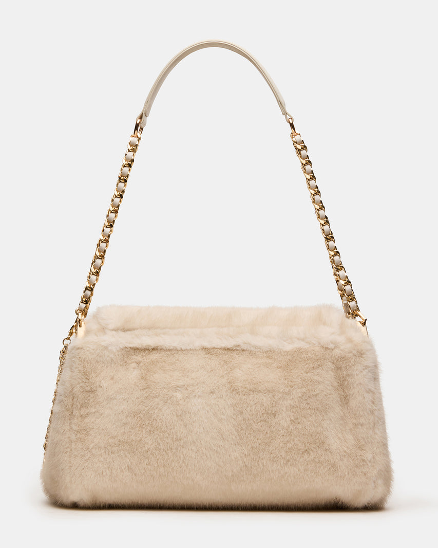 COLETTE BAG FAUX FUR NATURAL - view 7